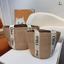 Load image into Gallery viewer, CLE007 Small/Large Woody Basket Bag
