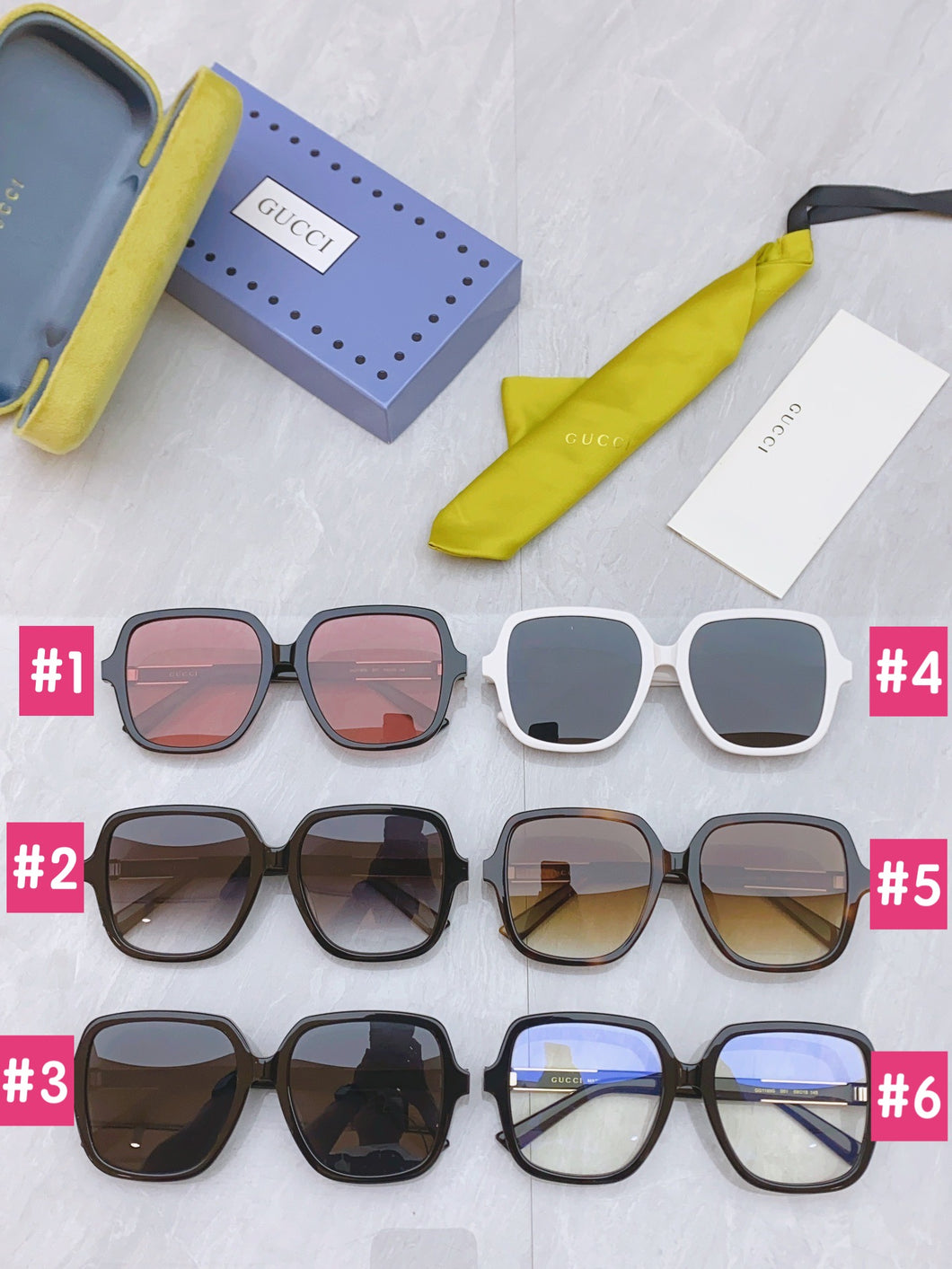 JW709 GG Sunglasses / 59x17x145mm