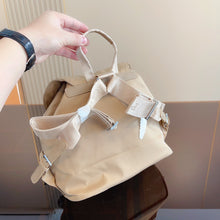 Load image into Gallery viewer, PD216 Small Re-Nylon Backpack / 11x4.7x11inch
