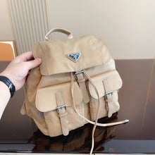 Load image into Gallery viewer, PD216 Small Re-Nylon Backpack / 11x4.7x11inch
