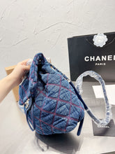 Load image into Gallery viewer, CC610 Mini Denim Backpack / 8.7x10.6inch
