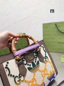 GC482 adidas x Gucci Diana Small Tote Bag / 10.6x9.4x4.3inch