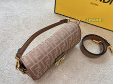 Load image into Gallery viewer, FF139 Fabric Baguette Bag / 10.2x5.5x1.56inch
