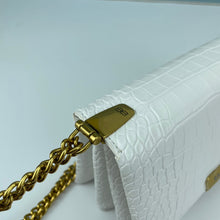 Load image into Gallery viewer, BCG034 BCG Triplet Wallet With Chain Crocodile Embossed / 8.3x3.1x4.9inch
