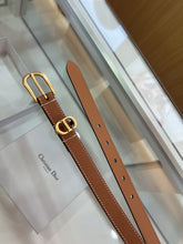 Load image into Gallery viewer, BL170 CD Calfskin Saddle Belt , 20 MM
