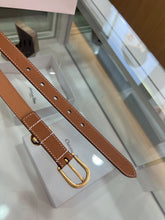 Load image into Gallery viewer, BL170 CD Calfskin Saddle Belt , 20 MM
