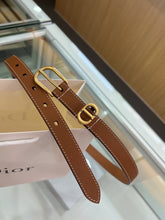 Load image into Gallery viewer, BL170 CD Calfskin Saddle Belt , 20 MM
