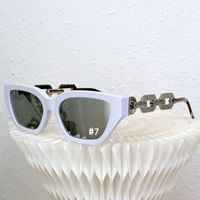 Load image into Gallery viewer, JW602 LB Edge Cat Eye Sunglasses / 54x19x145mm
