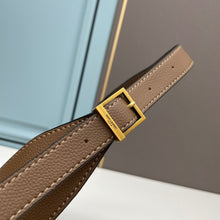 Load image into Gallery viewer, YSK202 le 5 à 7 soft small hobo bag in smooth leather / 10.2x10.2x3.1inch
