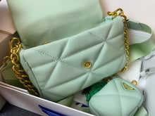 Load image into Gallery viewer, PD200 Re-Nylon Padded Shoulder Bag / 7.9x5.1x2.4inch
