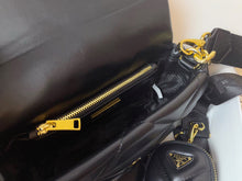 Load image into Gallery viewer, PD201 Re-Nylon Padded Shoulder Bag / 7.9x5.1x2.4inch
