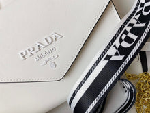 Load image into Gallery viewer, PD205 Monochrome Saffiano and Leather Bag / 8.3x5.5x2.5inch
