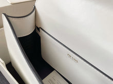 Load image into Gallery viewer, PD205 Monochrome Saffiano and Leather Bag / 8.3x5.5x2.5inch
