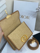Load image into Gallery viewer, DR230 30 Montaigne Bag Natural Cannage Raffia / HIGHEST QUALITY VERSION
