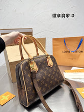 Load image into Gallery viewer, LB707 Vintage Handbag / 11.8x8.7inch
