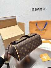 Load image into Gallery viewer, LB707 Vintage Handbag / 11.8x8.7inch
