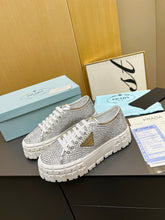 Load image into Gallery viewer, SE963 PRADA Double Wheel Sneakers / Size4-10
