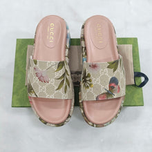 Load image into Gallery viewer, SE1053 GG Flora Slide Sandal / Size5-10
