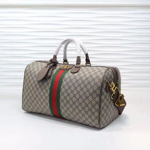 Load image into Gallery viewer, GC443 Gucci Savoy Large Duffle Bag/ 20.5&quot;W x 13&quot;H x 11&quot;D
