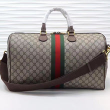 Load image into Gallery viewer, GC443 Gucci Savoy Large Duffle Bag/ 20.5&quot;W x 13&quot;H x 11&quot;D
