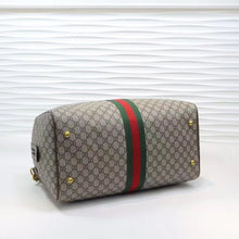 Load image into Gallery viewer, GC443 Gucci Savoy Large Duffle Bag/ 20.5&quot;W x 13&quot;H x 11&quot;D
