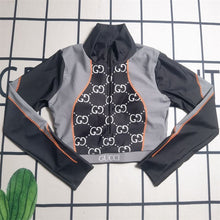 Load image into Gallery viewer, CLTH319  GG Jersey Jacquard Cropped Top/Leggings
