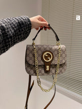 Load image into Gallery viewer, GC497 Gucci Blondie top-handle Bag / 9&quot;W x 6&quot;H x 4.3&quot;D
