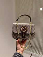 Load image into Gallery viewer, GC497 Gucci Blondie top-handle Bag / 9&quot;W x 6&quot;H x 4.3&quot;D
