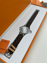 Load image into Gallery viewer, WC105 LB Tambour Monogram Watch / 33mm
