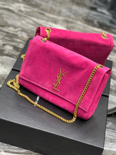 Load image into Gallery viewer, YSK203 Kate Medium Reversible Chain Bag in Suede and Leather / HIGHEST QUALITY VERSION
