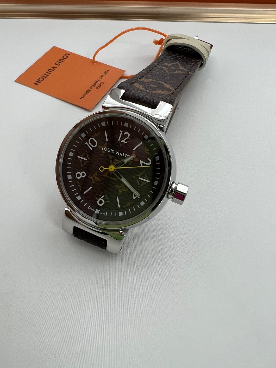 WC106 LB Tambour Monogram Watch / 33mm