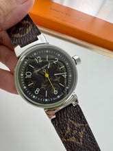 Load image into Gallery viewer, WC106 LB Tambour Monogram Watch / 33mm
