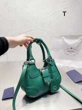 Load image into Gallery viewer, PD182 Prada Moon Leather Bag / 8.8x6.3x2.9inch
