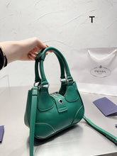 Load image into Gallery viewer, PD182 Prada Moon Leather Bag / 8.8x6.3x2.9inch
