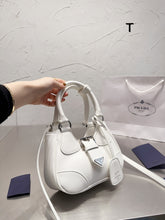 Load image into Gallery viewer, PD182 Prada Moon Leather Bag / 8.8x6.3x2.9inch
