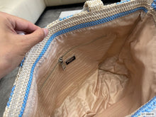 Load image into Gallery viewer, PD171 Small Raffia Tote Bag / 9.4x3.1x9.4inch
