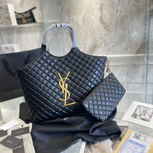 Load image into Gallery viewer, YSK191 Icare Maxi Shopping Bag in Quilted Lambskin/38/58 X 43 X 8 cm / 15/22.8 X 16.9 X 3.1 inches
