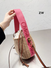 Load image into Gallery viewer, CLE008 Small Woody Basket Bag / 6.7x6.3x6.3inch
