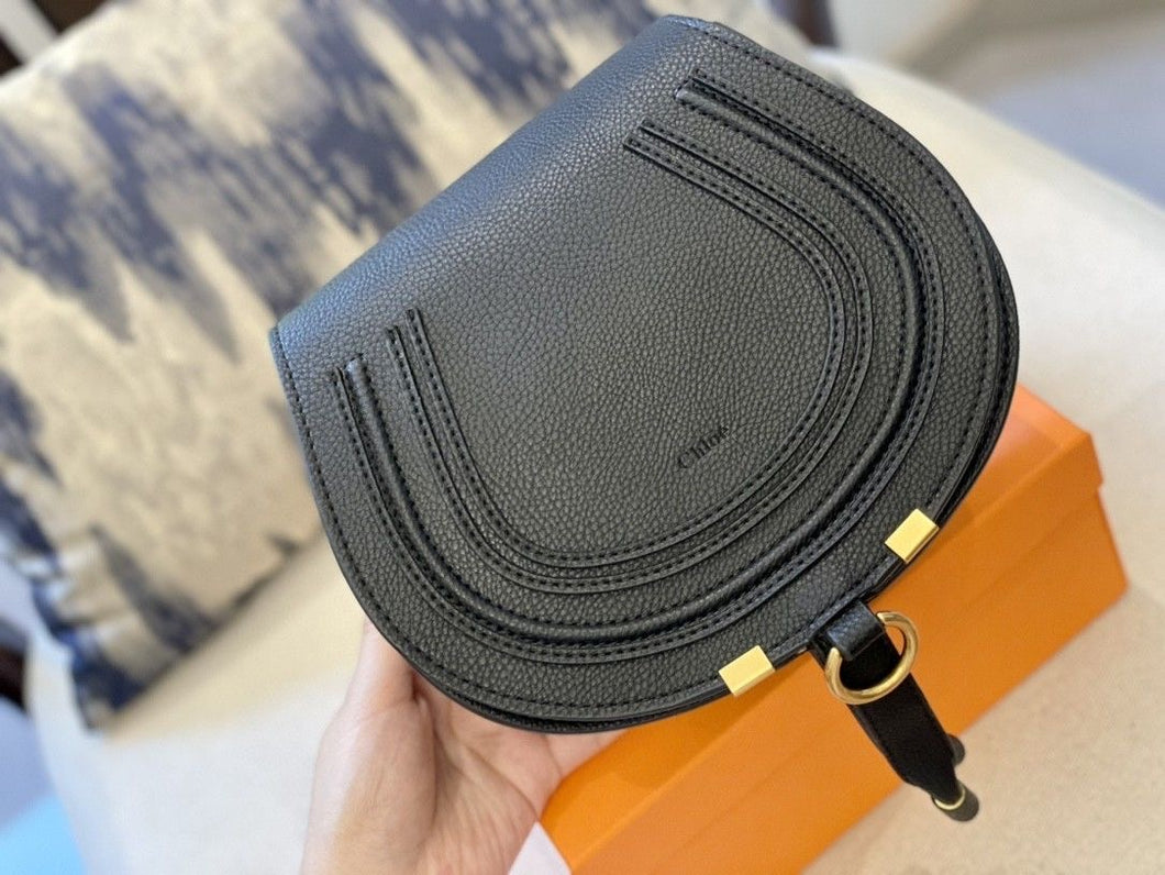 CLE003 Marcie Small Saddle Bag/7.1x6.7x3.9inch