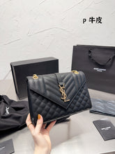 Load image into Gallery viewer, YSK217  Envelope Medium Chain Bag / 9.4x6.3x2.3inch
