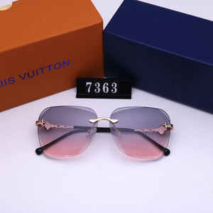 JW623 LB Petal Cat Eye Sunglasses