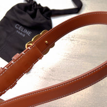 Load image into Gallery viewer, BL192  MEDIUM CUIR TRIOMPHE BELT in Natural Calfskin / 25mm
