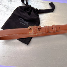 Load image into Gallery viewer, BL192  MEDIUM CUIR TRIOMPHE BELT in Natural Calfskin / 25mm
