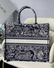 Load image into Gallery viewer, DR252 Small/Larger Dior Book Tote / HIGHEST QUALITY VERSION
