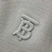 Load image into Gallery viewer, CLTH280 BUR Monogram Motif Cotton Piqué Polo Shirt
