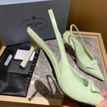 Load image into Gallery viewer, SE973 Brushed Leather Slingback Pumpsr  / Size5-10
