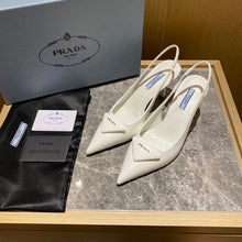 Load image into Gallery viewer, SE973 Brushed Leather Slingback Pumpsr  / Size5-10

