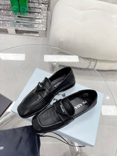 Load image into Gallery viewer, SE975 Prada Lambskin Leather Loafers / Size5-9
