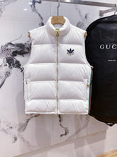 Load image into Gallery viewer, CLTH282 GG Cotton Canvas Puffer Vest
