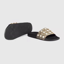 Load image into Gallery viewer, SE882 GC Pearl Slippers / Size5-12
